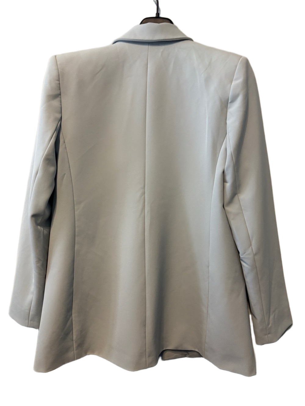 Express Light Blue Single-Button Blazer - Picture 3 of 3